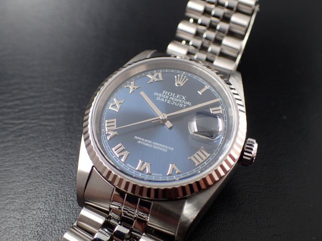 爽やかかつお洒落なブルーローマダイヤル！　Ref.16234