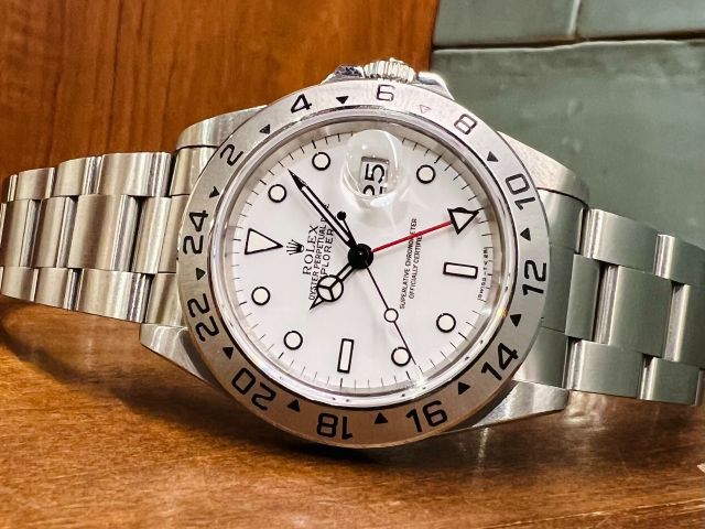 人気上昇中のホワイト文字盤！　Ref.16570　梅田　大阪